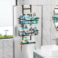 CARLA HOME 3-Tier Over the Door Shower Caddy Organizer 62 x 30 x 12 cm, Rustproof - SuperSaverAU - view 3