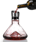 CARLA HOME Iceberg Wine Decanter with Aerator Filter and Lid - SuperSaverAU - view 1