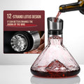 CARLA HOME Iceberg Wine Decanter with Aerator Filter and Lid - SuperSaverAU - view 5