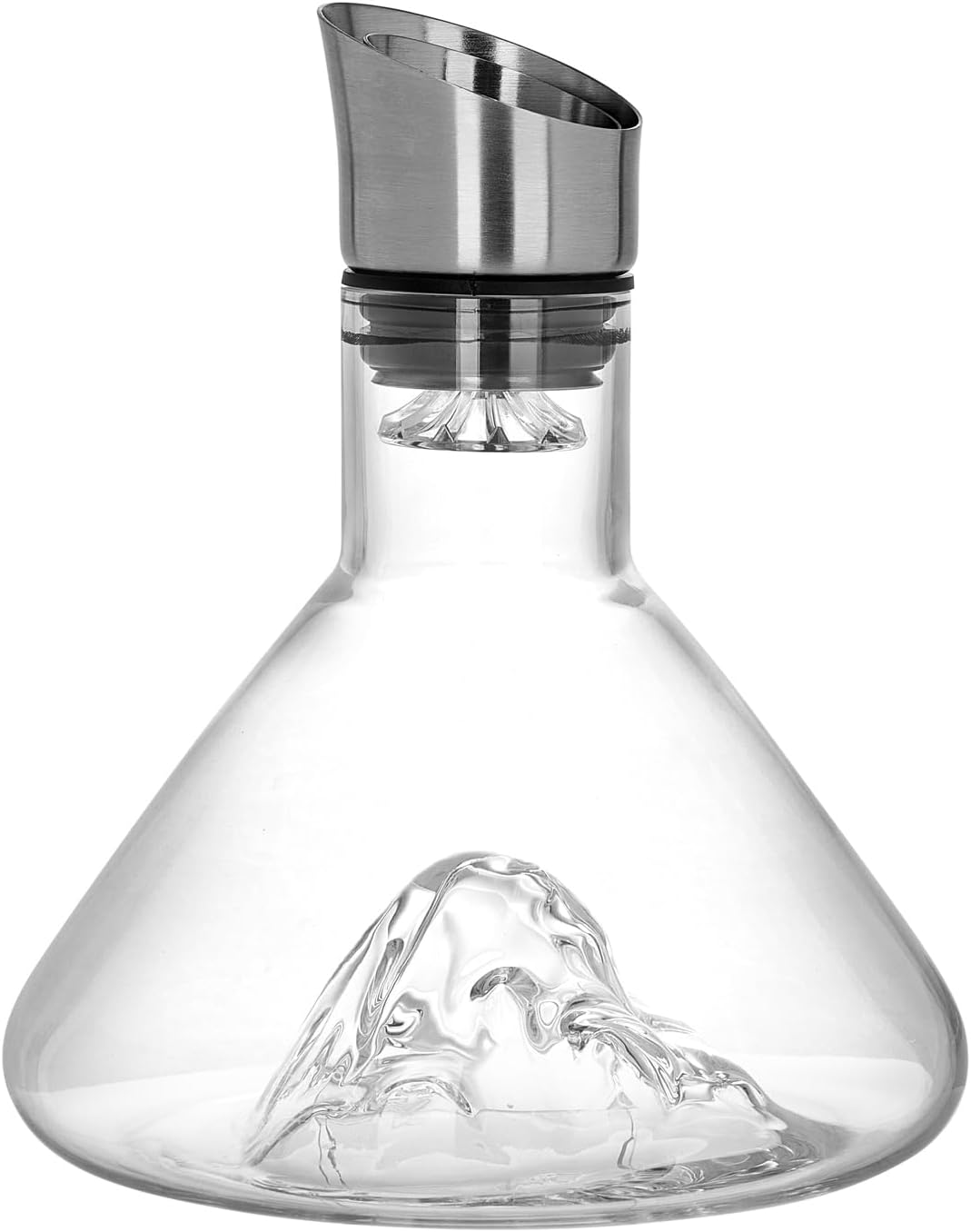 CARLA HOME Iceberg Wine Decanter with Aerator Filter and Lid - SuperSaverAU - view 10