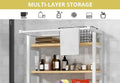 CARLA HOME 3-Tier Over Washing Machine Storage Rack – White