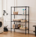 CARLA HOME 4-Tier Adjustable Metal Storage Shelves – 60 x 40 x 140cm
