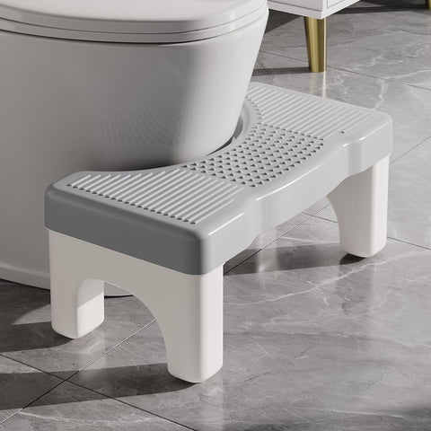 CARLA HOME Toilet Poop Stool Squat 40x17x21 cm for Easy Pooping, Non-Slip Design - SuperSaverAU - view 1