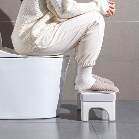 CARLA HOME Toilet Poop Stool Squat 40x17x21 cm for Easy Pooping, Non-Slip Design - SuperSaverAU - view 2