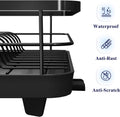CARLA HOME Dish Drying Rack – Removable Drip Tray & Utensil Holder