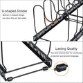 CARLA HOME Expandable Pot & Pan Organiser Rack – 10 Adjustable Dividers
