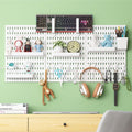 CARLA HOME Pegboard Wall Organiser Kit with 17 Accessories - 3 Panels