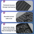 CARLA HOME Pegboard Wall Organiser Kit with 19 Accessories - Black