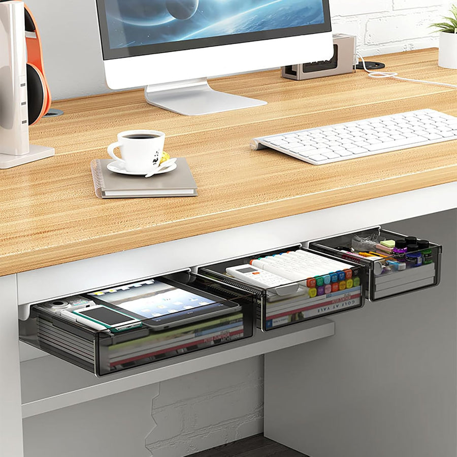 CARLA HOME 3-Pack Hidden Under Desk Storage Drawers