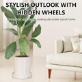 CARLA HOME Rolling Plant Stand – 26cm with 360° Wheels, 75kg Capacity