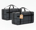 CARLA HOME Extra Large Moving Storage Bags – 180L 2 Pack with Handles