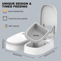 CARLA HOME 2 Meal Automatic Pet Feeder with 48H Timer - 700ml