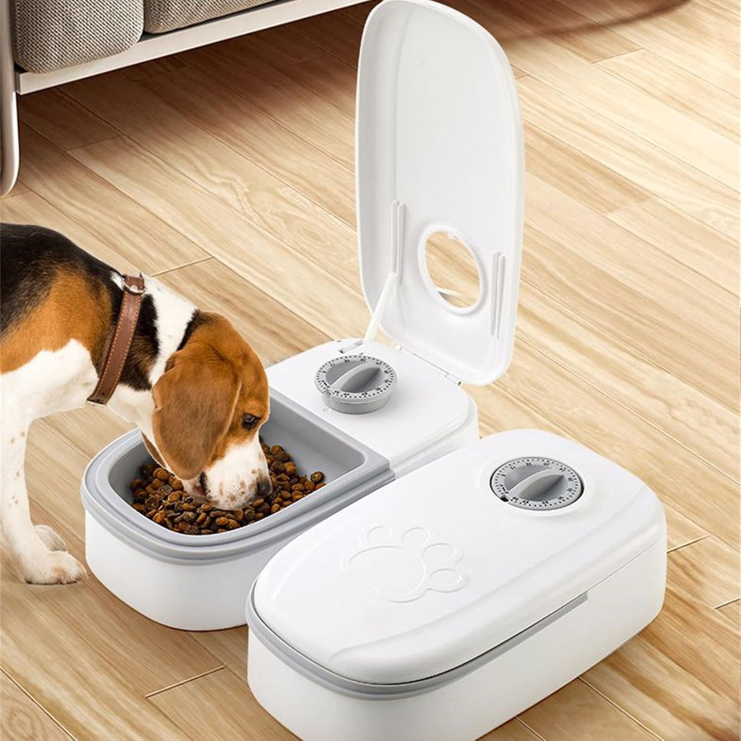 CARLA HOME 2 Meal Automatic Pet Feeder with 48H Timer - 700ml