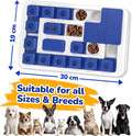 CARLA HOME Interactive Dog Puzzle Toy Slow Feeder Treat Dispenser