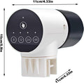 CARLA HOME Automatic Fish Feeder with Timer & Rechargeable Dispenser