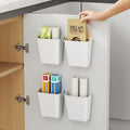 CARLA HOME 4-Pack Self-Adhesive Wall Storage Boxes