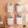 CARLA HOME 4-Pack Self-Adhesive Wall Storage Boxes