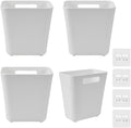CARLA HOME 4-Pack Self-Adhesive Wall Storage Boxes