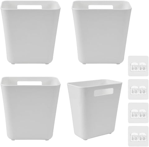 CARLA HOME 4-Pack Self-Adhesive Wall Storage Boxes
