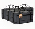 CARLA HOME Extra Large Moving Storage Bags – 180L 4 Pack with Handles