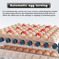 CARLA HOME Automatic Egg Incubator with LED Display & Candler - 128 Egg