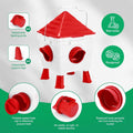 CARLA HOME Chicken Feeder & Waterer Set 8KG Food 8L Water