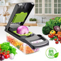 CARLA HOME 16-in-1 Mandoline Vegetable Chopper – Storage Container & 8 Blades