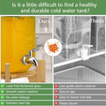 CARLA HOME Glass Drink Dispenser – 5L with Metal Stand & Stainless Steel Tap