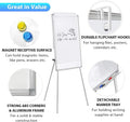 CARLA HOME 90x60cm Magnetic Whiteboard Easel with Adjustable Tripod Stand