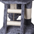 CARLA HOME Cat Tree – 120cm with Condo, Hammock & Plush Perch