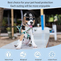 Premium Black Small Dog Helmet and Goggles Set Adjustable Pet Travel Costume Gear
