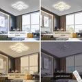 Modern LED Ceiling Light Remote Control 60 cm, Dimmable, 4200 Lumens, Energy Efficient - SuperSaverAU - view 3