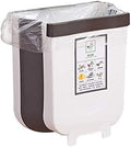 Hanging Trash Can Collapsible 30x30x20 cm for Kitchen Cabinet Door (White) - SuperSaverAU - view 2