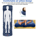 Premium Inflatable Camping Sleeping Pad with Pillow