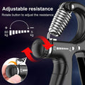 Premium Adjustable Hand Gripper Workout Kit with Counter - 5 Pack