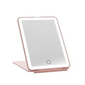 LED Travel Makeup Mirror 3 Light Modes USB Powered, Portable Design, 0.343 kg - SuperSaverAU - view 1