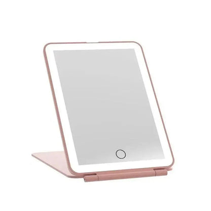LED Travel Makeup Mirror 3 Light Modes USB