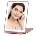 LED Travel Makeup Mirror 3 Light Modes USB Powered, Portable Design, 0.343 kg - SuperSaverAU - view 2