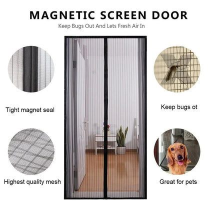 Magnetic Mosquito Net Door Curtain 90x210cm