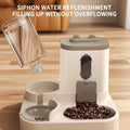 2-in-1 Automatic Cat Food & Water Dispenser - 0.591 kg, Dual-function Design - SuperSaverAU - view 3