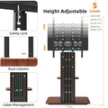 Adjustable Wood TV Stand for 32-65 Inch LCD LED TVs - SuperSaverAU - view 4