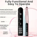 Premium Cordless Nail Drill Kit 35000RPM with LED - Pink