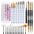 31-Piece Nail Art Brushes and Dotting Tools Set - SuperSaverAU - view 1