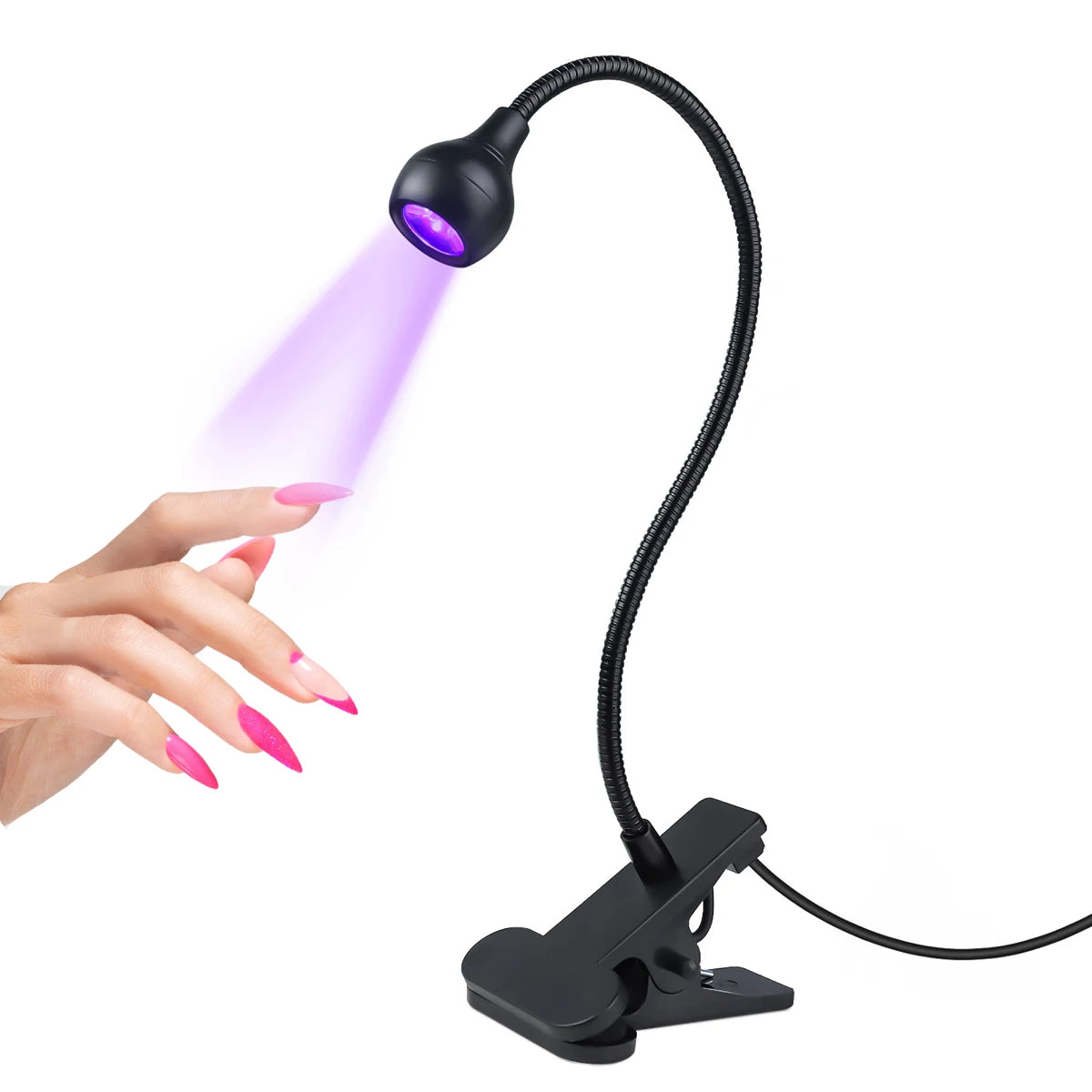 Premium Portable UV LED Nail Lamp for Gel Polish Home Manicure Dryer