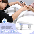 Premium Adjustable Nail Art Hand Pillow Stand with PU Cushion