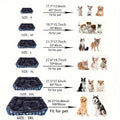 Blue Pet Dog Bed Sofa Mat - Breathable, Health-Conscious, Stylish, Easy Maintenance - SuperSaverAU - view 1