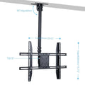 Adjustable Ceiling TV Mount for 26-65 Inch LCD LED Screens - SuperSaverAU - view 5