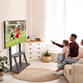 Adjustable Heavy Duty Mobile TV Cart Stand for Screens 32"-100" - SuperSaverAU - view 6
