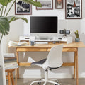 White Monitor Stand with Drawers - SuperSaverAU - view 5