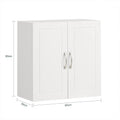 Versatile White Wall Cabinet with Adjustable Shelf - SuperSaverAU - view 3